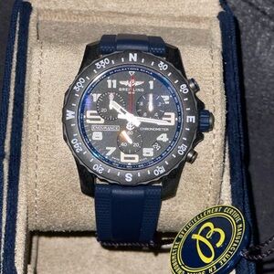 Breitling Black and Blue Men's Watch